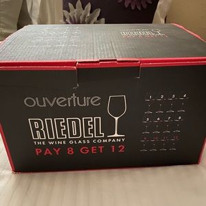 Riedel wine glasses